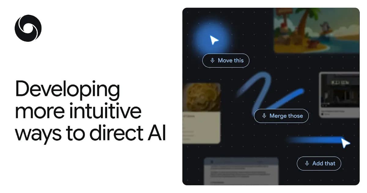 Reimagining the mouse pointer for the AI era