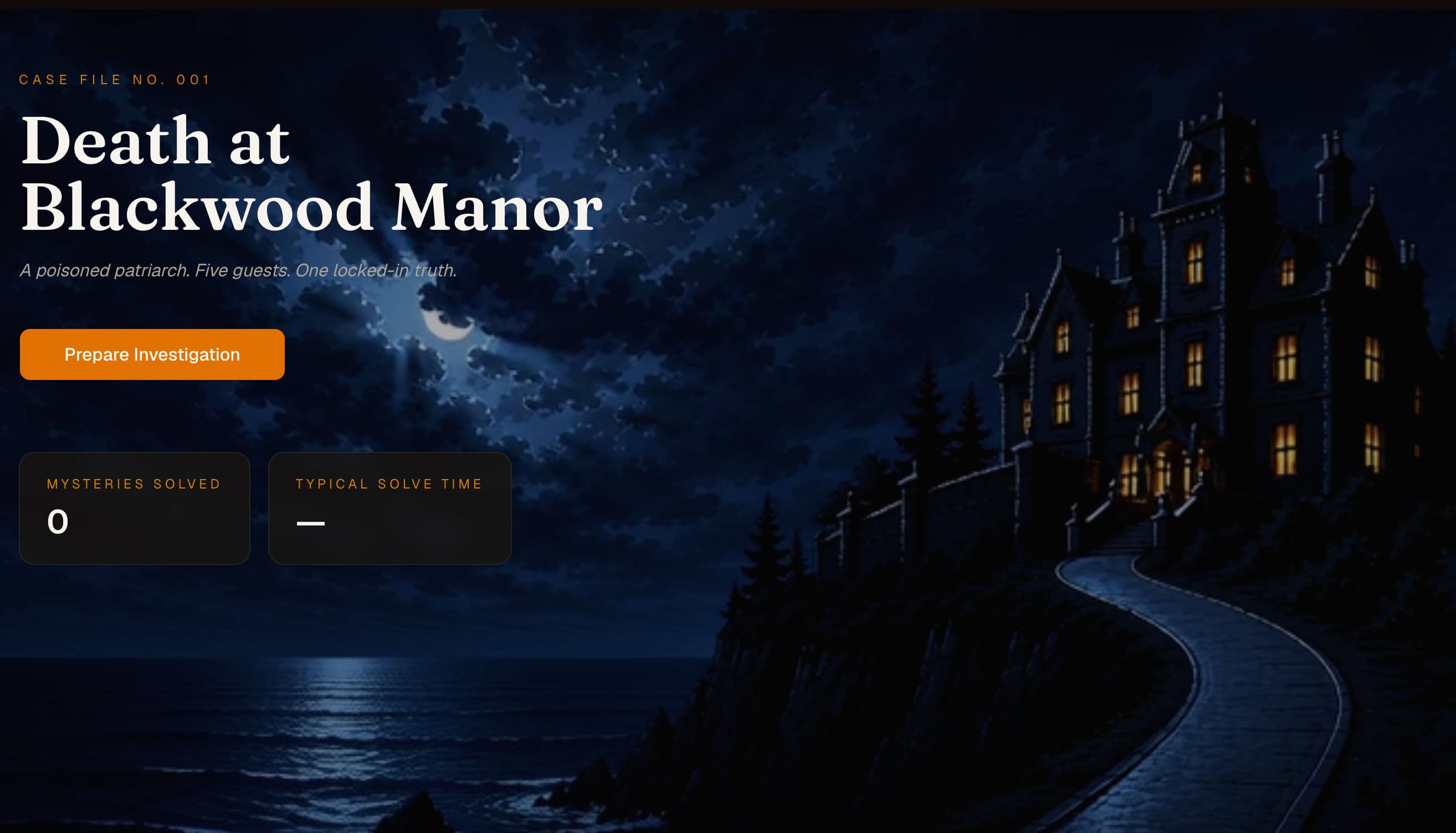 Show HN: Voice driven murder mystery, Interview AI suspects with your voice